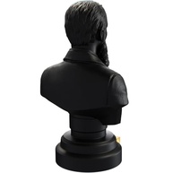 Busto de Fiodor Dostoiévski em Cor Aurum Noctis - Estátua de Escritor Russo para Decoração e Inspiração Literária - imagem 4