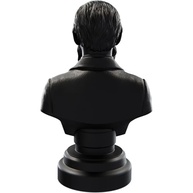 Busto de Fiodor Dostoiévski em Cor Aurum Noctis - Estátua de Escritor Russo para Decoração e Inspiração Literária - imagem 5