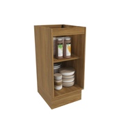 Balcão de Cozinha Celeste 40cm: Nogueira/Branco - imagem 2