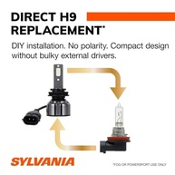 SYLVANIA H9 LED Ultra: Ilumine Sua Noite com Faróis de Neblina e Off-Road de Alta Performance - imagem 5