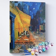 Kit de Pintura Terapêutica - Terraço do Café à Noite - Van Gogh | MAUE ART STORE - imagem 2