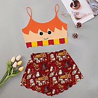 Pijama Harry Potter: Conforto Mágico para Suas Noites! - imagem 1