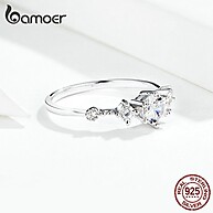 Anel de Prata 925 Bamoer: Elegância para Noivar - imagem 2