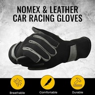 Luvas de Corrida SBL Nomex: Proteção e Performance com Couro Premium - imagem 3