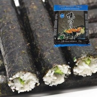 Nori Alga Marinha Yaki Sushi GW Premium 10 Folhas 28g Importada - imagem 4