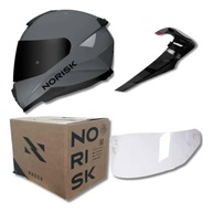 Capacete Norisk Razor Edition Cinza Nardo: Estilo, Segurança e Conforto para Sua Pilotagem - imagem 1