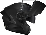Capacete Norisk Force 2 Articulado Preto Fosco: Segurança e Estilo para Sua Pilotagem - imagem 2