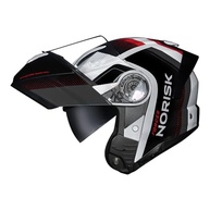 Capacete Norisk Force 2 Kore Prata Robocop: Estilo, Segurança e Visão Clara - imagem 2