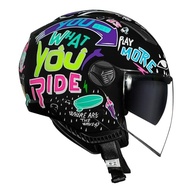 Capacete Norisk Orion Free Masculino Aberto Preto com Óculos Solar Integrado - imagem 3