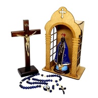 Kit Oratório Nossa Senhora Aparecida - Decore seu Espaço de Fé com Elegância - imagem 2