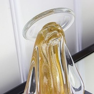 Enfeite em Cristal Murano com Ouro 24k - Imagem de Nossa Senhora | Decoração Elegante e Religiosa - imagem 4
