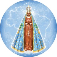Capa de Estepe Nossa Senhora Aparecida Ecosport Crossfox - Proteção e Fé Lorben CN771 - imagem 1