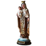 Imagem de Nossa Senhora do Carmo em Resina - 30cm | Peça Sagrada Importada com Detalhes Exclusivos - imagem 2