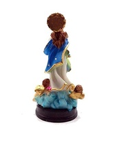Imagem 15 Cm De Nossa Senhora Imaculada Conceição Resina - imagem 4