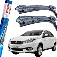 Kit Palhetas Limpador Parabrisa Bosch Grand Siena 2012-2022 - Original e com Nota Fiscal - imagem 1