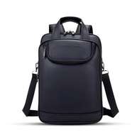 Mochila Couro Reforçada Executiva Grande Mochila para Notebook Trabalho Viagem Escola com Cabo de Aço Impermeável - imagem 1