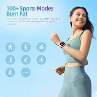 Smartwatch Verde 1.83" com Chamadas Bluetooth, IP68, 100+ Modos Esportivos e Notificações - imagem 4