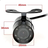 Câmera de Ré HD Borboleta com Visão Noturna LED: Manobras Seguras e Fáceis - imagem 3