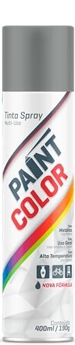 Tinta Paintcolor Metalica Prata Nova 400ml Proteg - imagem 2