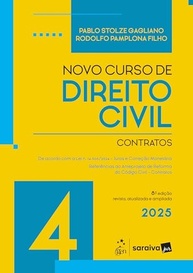 Novo Curso de Direito Civil Vol. 4: Contratos - 8ª Edição 2025 | Essencial para Advogados e Estudantes - imagem 2
