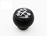 Manopla Bola Câmbio Corsa Novo, Montana, Meriva e Prisma - Lente Preta Premium - imagem 1