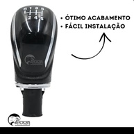 Manopla Bola Câmbio 6 Marchas Onix Plus Novo Onix 2020-2023: Upgrade e Estilo - imagem 5