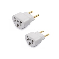 Adaptador Tomada Universal 10A/20A Kit 2 Benjamin - Padrão Novo/Antigo Bivolt - imagem 1