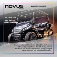 Kit de Polimento para Carrinho de Golfe NOVUS - Restaure Superfícies com Fórmula Profissional - imagem 4