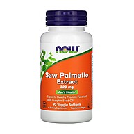 Now Foods Saw Palmetto 320mg – Saúde Natural para Homens - imagem 1