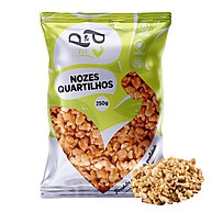 Nozes Pedaços Quartilhos 250g - P&P: Saúde e Sabor em Cada Mordida - imagem 1