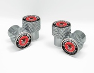 Eleve seu Estilo: Tampas de Válvula NRA Cromadas e Serrilhadas para Carros, Motos e Mais! - imagem 2