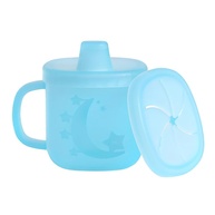 Copo de Silicone com Alça Dupla NT3 10oz Azul - Seguro, Confortável e Ideal para Bebês e Crianças - imagem 1