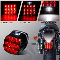 Lanterna Traseira LED Preta NTHREEAUTO para Harley Davidson: Estilo e Segurança - imagem 4