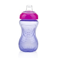 Copo com Bico de Silicone Nuby 300ml Lilás - Seguro e Prático para Bebês - imagem 2