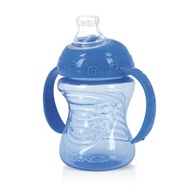 Copo de Treinamento Nuby com Alça e Bico de Silicone Azul - Segurança e Conforto para Bebês - imagem 4