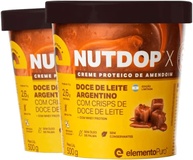 Kit 2 Nutdop X 500g Pasta de Amendoim Whey Protein, Doce de Leite Argentino - imagem 2