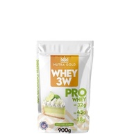 Nutra Whey 3W Torta de Limão 900 gramas Nutragold - imagem 1
