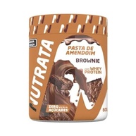 Nutrata Pasta de Amendoim Sabor Brownie 600g - imagem 2