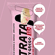 Whey Grego Bar Morango com Chantilly – 12 Unidades Nutrata - imagem 2