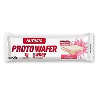 Nutrata Proto Wafer - 12 Unidades De 30G Morango - - imagem 3