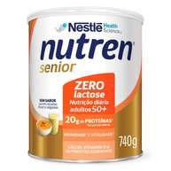 Nutren Senior: Nutrição Completa Sem Lactose (740g) - imagem 1