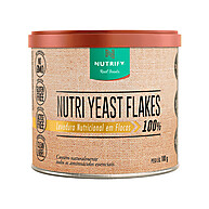 Nutri Yeast Flakes 100g Nutrify: Suplemento Vegano Cheio de Nutrientes - imagem 1
