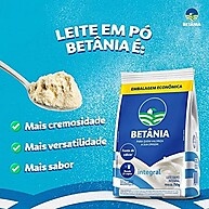 Betânia Leite em Pó Integral 750g: Nutrição e Sabor - imagem 3