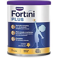 Danone Nutricia Fortini Plus Pó Baunilha Danone 400G - imagem 1