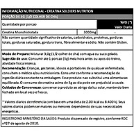 Arginina + Creatina: Kit Potência Soldiers Nutrition - imagem 2