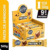 Nutry Crispy Pasta Amendoim: 12x 30g c/ Whey e 9g Proteína - imagem 4