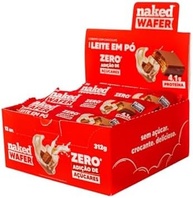 Naked Nuts Naked Bites - Wafer Leite Em Pó Com Chocolate Ao Leite (26G) - imagem 2