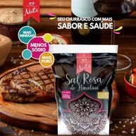 Sal Rosa do Himalaia Grosso 500g - Empório Nut's - imagem 2