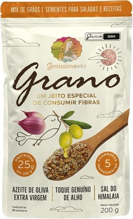 Salt Granola Premium, Brazil Nuts, Grain and Seed Mix, 25g Protein, 200g, with Extra Virgin Olive Oil and Himalayan Salt - imagem 4