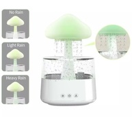 Difusor de Aromas Nuvem de Chuva 300ml com LED Multicolorido e Umidificador Ultrassônico (Madeira) - imagem 3